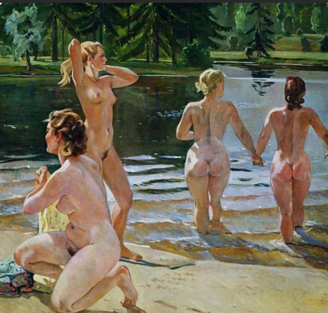 Купальщиц. Александр Дейнека