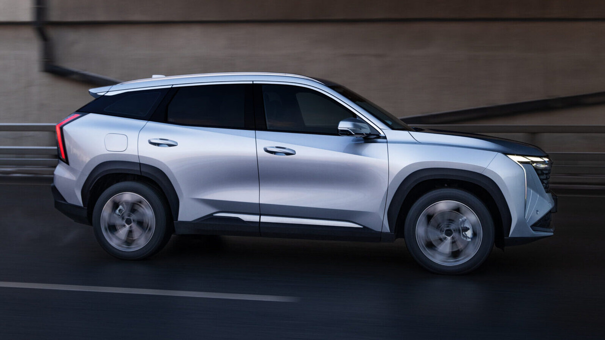    Новый Geely Atlas. Фото Geely