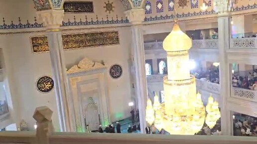 Соборная мечеть в столице России.