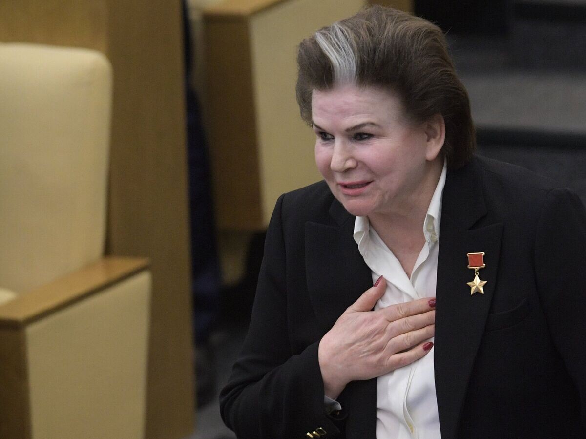    Валентина Терешкова на пленарном заседании Государственной Думы РФ. 12 апреля 2018© РИА Новости / Владимир Федоренко