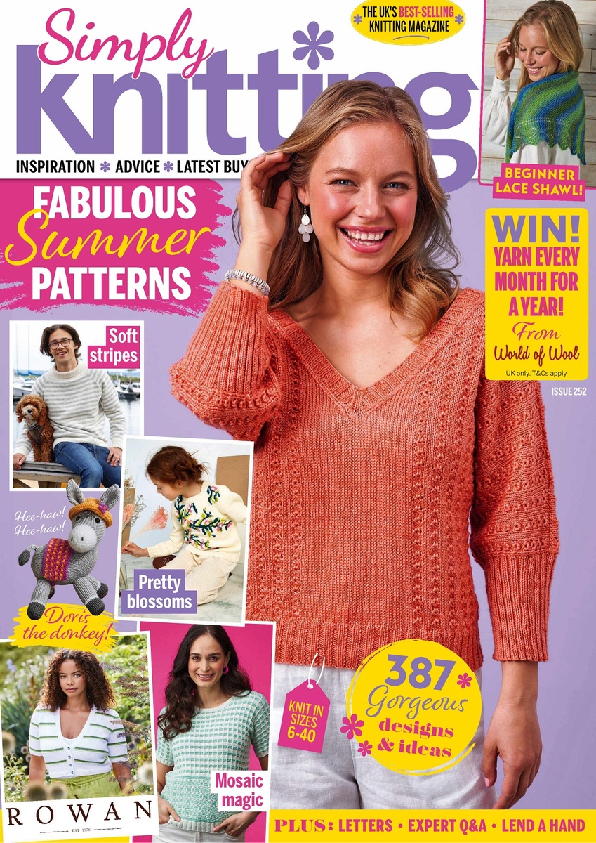 Журнал «Simply Knitting №252 2024г.»
