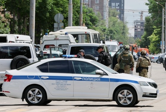    Обстановка около следственного изолятора № 1 в Ростове-на-Дону