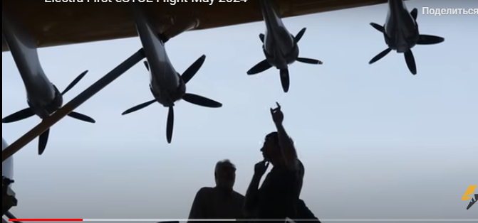 Восемь эл.двигателей - по четыре на плоскости