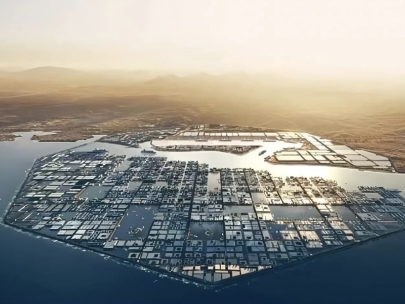    В Саудовской Аравии построят город-порт на возобновляемых источниках энергии [ВИДЕО]
