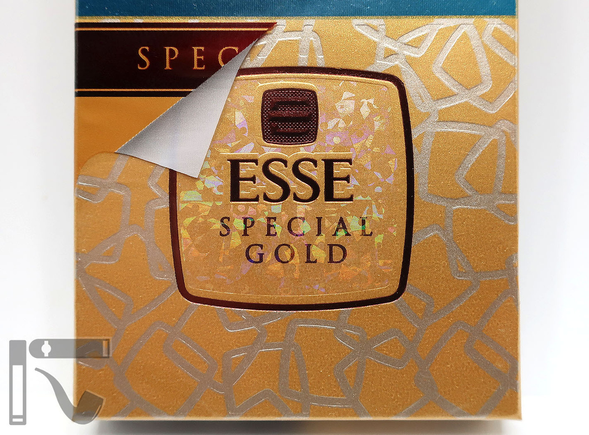 Сигареты ESSE Special Gold. Фото: © канал "Уголок Курильщика"