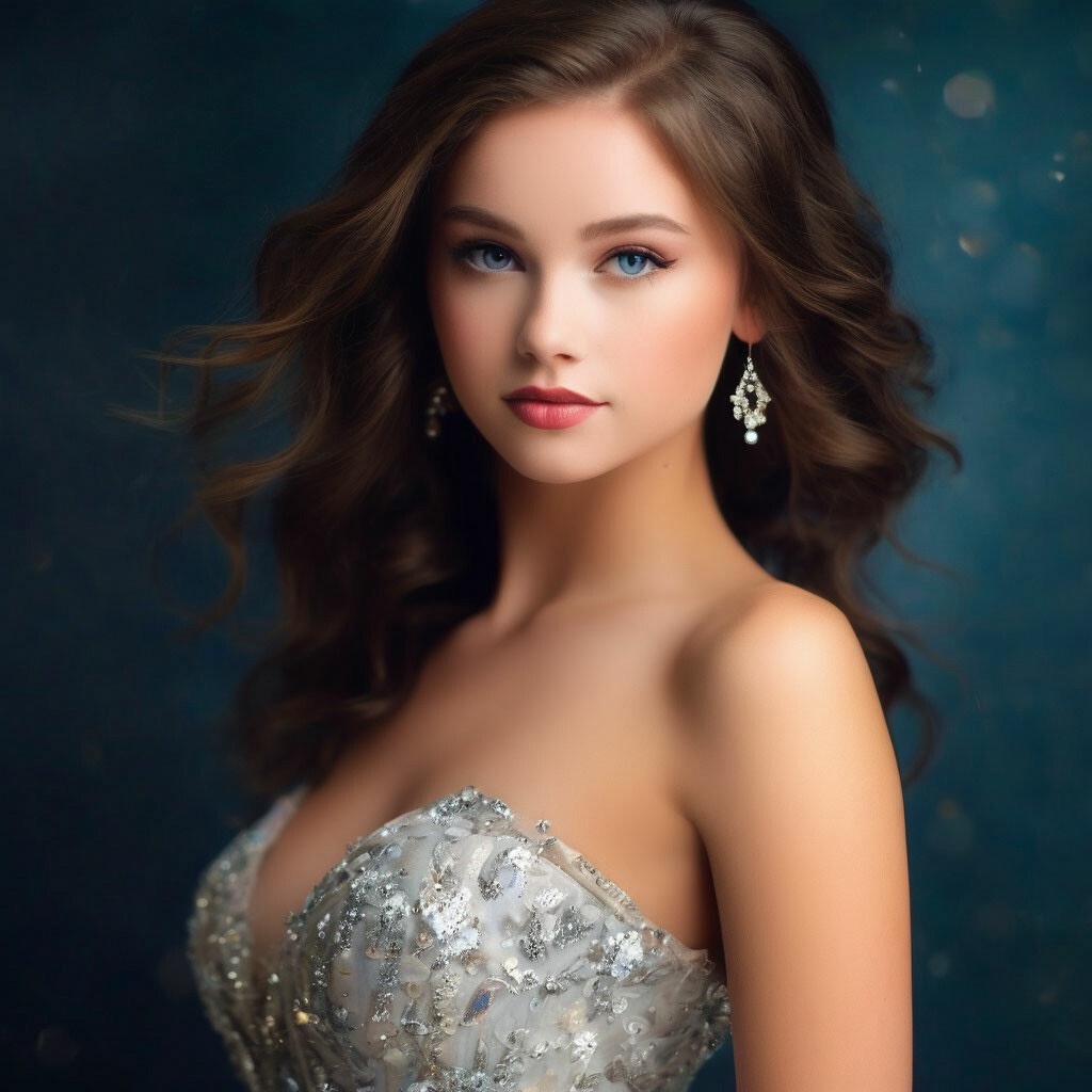 Дочь Милана на выпускном /Изображение сгенерировано с помощью Шедеврум/