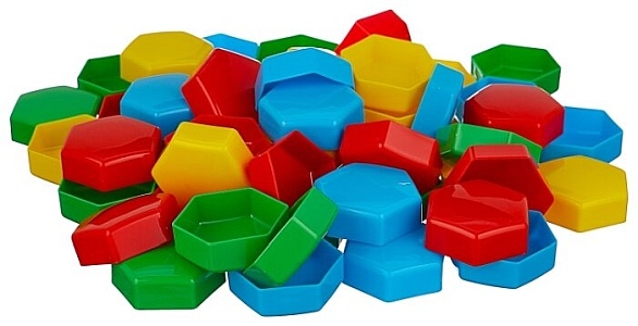 Детская пластмассовая мозаика