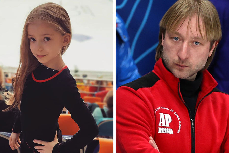 Арина Парсегова и Евгений Плющенко