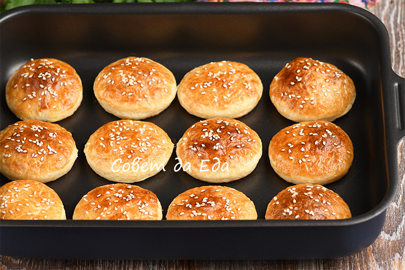 Быстрые булочки без замешивания теста (отлично на завтрак, к чаю и для приготовления закусок)