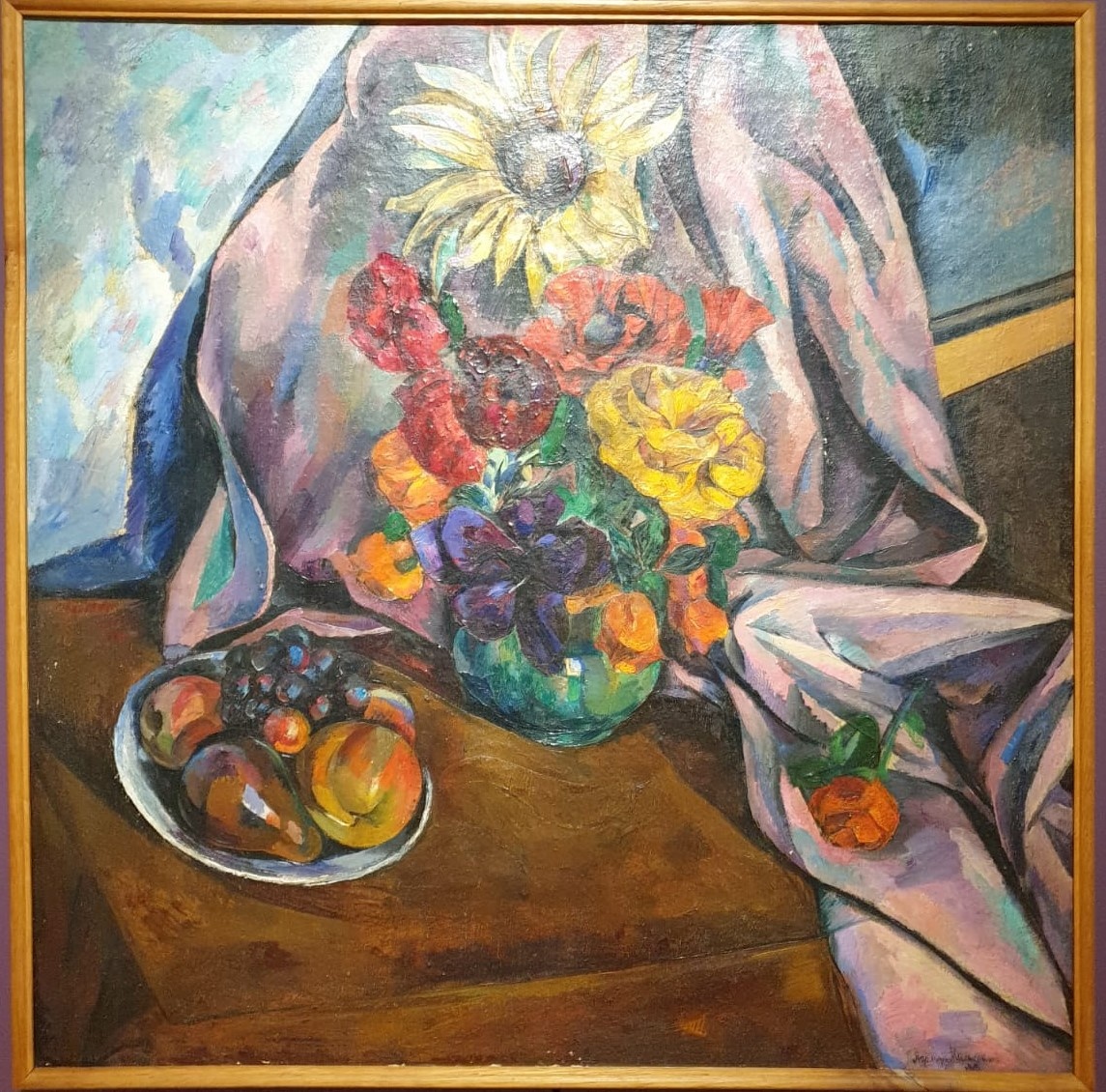 Адольф Мильман (1888-1930) Натюрморт 1918 холст, масло