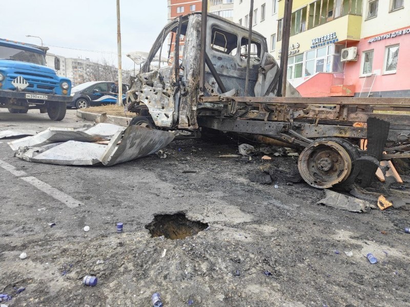    Белгород после очередной атаки ВСУ. Фото: Царьград