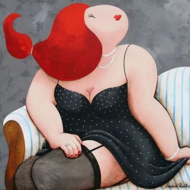 художник Сьюзан Рюйтер - https://ru.pinterest.com/