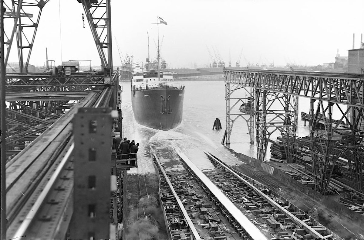 Спуск на воду «Ensis»