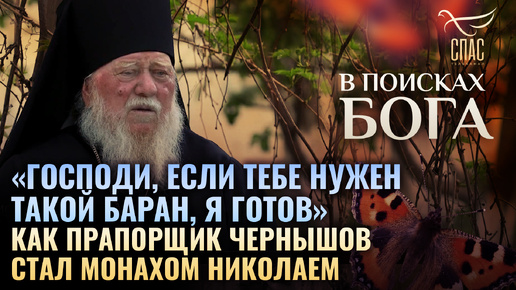 «ГОСПОДИ, ЕСЛИ ТЕБЕ НУЖЕН ТАКОЙ БАРАН, Я ГОТОВ». КАК ПРАПОРЩИК ЧЕРНЫШОВ СТАЛ МОНАХОМ НИКОЛАЕМ. В ПОИСКАХ БОГА