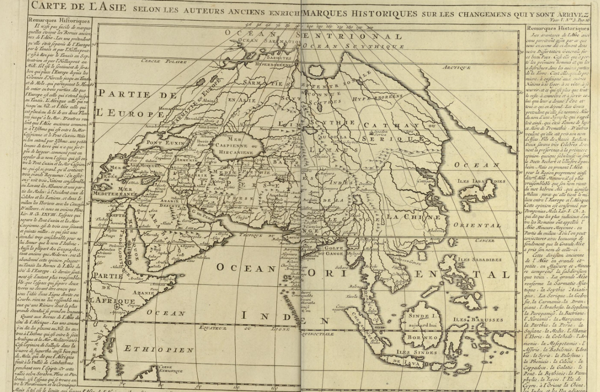 Тартария - Великая Империя Азия. Сарматия на месте России. Алтас 18 века