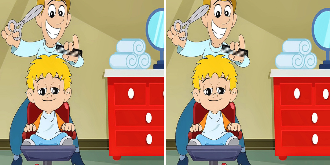 Между картинками есть несколько простых различий. Увидите их?