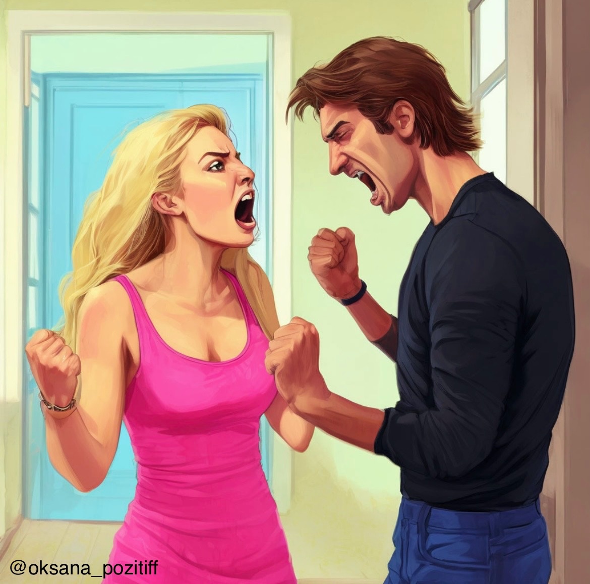 Картинка, сгенерированная нейросетью