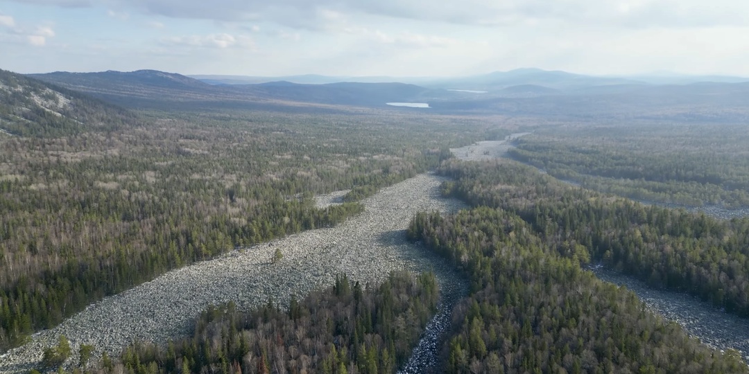 Таганай: Самая большая каменная река в мире и Митькины скалы
