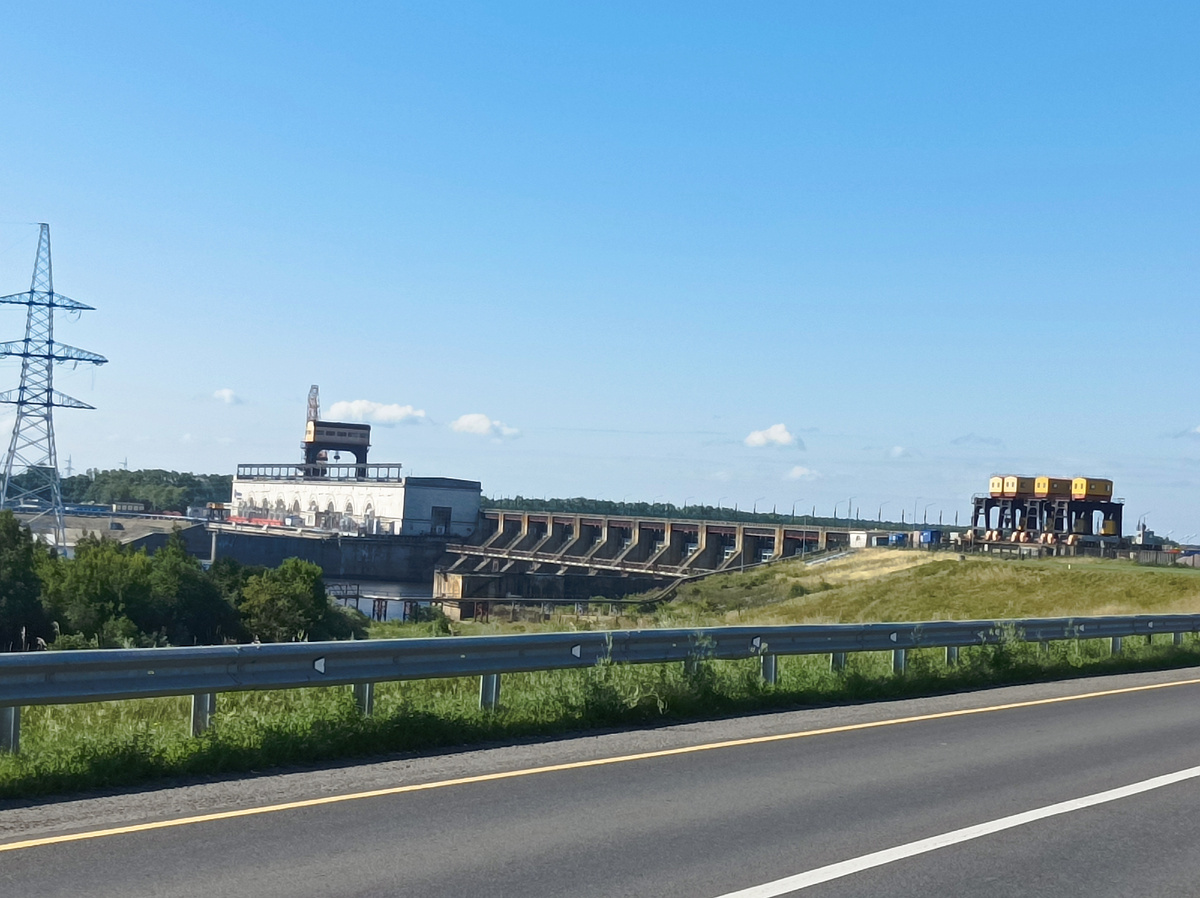 Фото Нижегородской ГЭС на память.