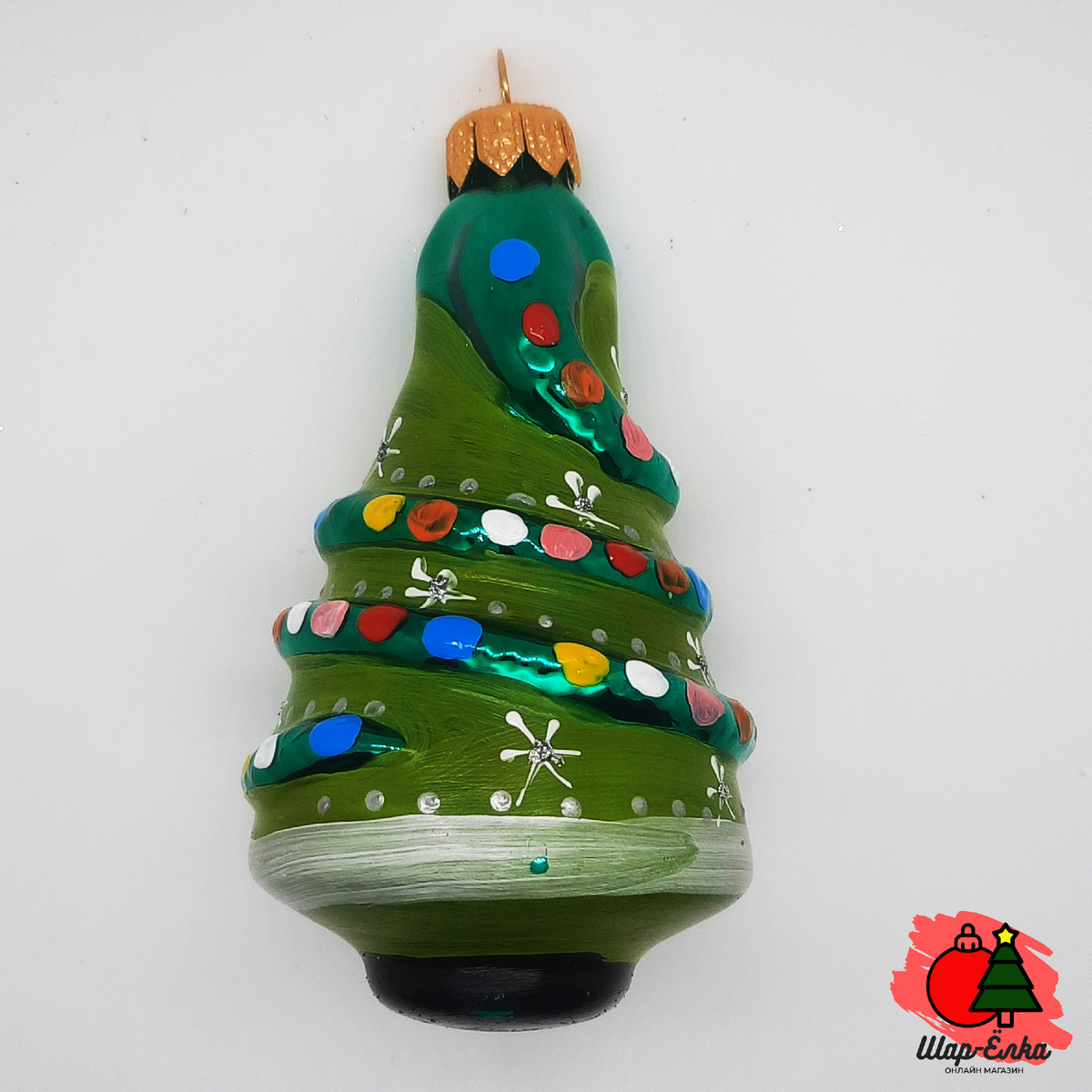 Ёлочная игрушка "Змея на ёлке" (Эвис)