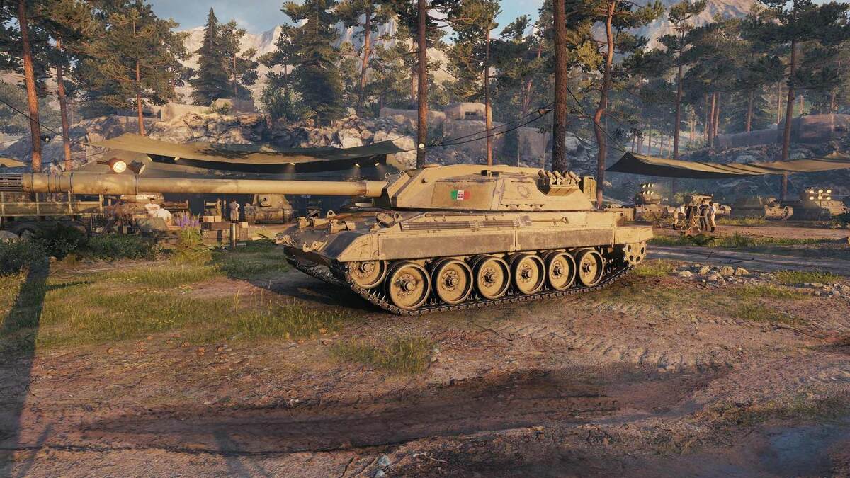 Одним из измененных танков в обновлении 1.27 стал итальянский СТ-10 за Глобальную карту Carro Combattimento 45T.