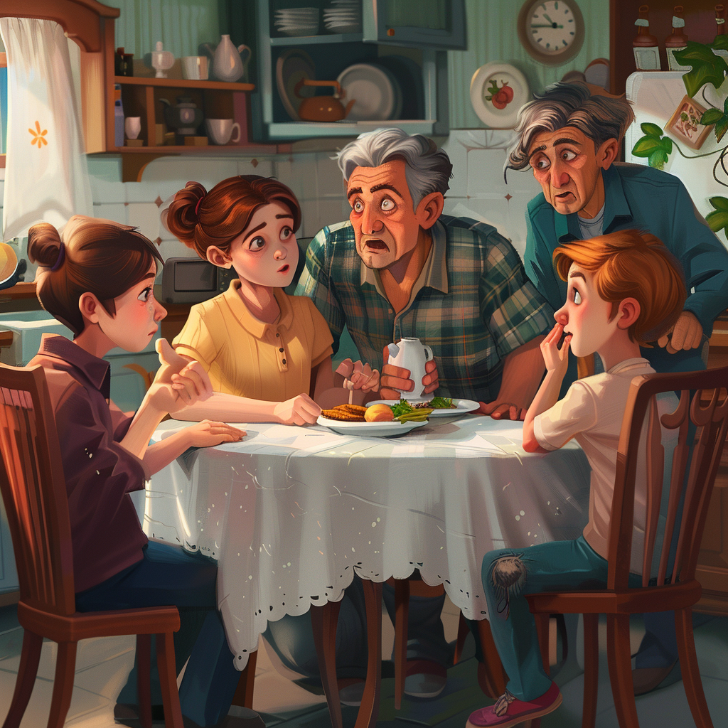 Шутливый отец