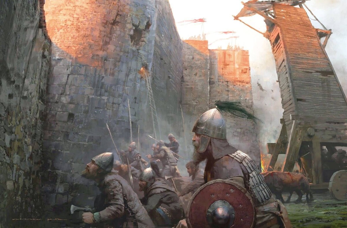 Осада крепости