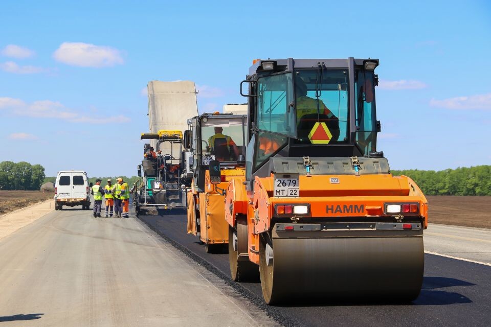    Ремонт дороги. Источник: Виталий Барабаш