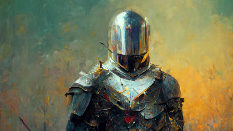     Рыцарь. Нейросеть. altapress.ru.