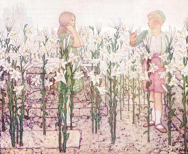 Дети в саду