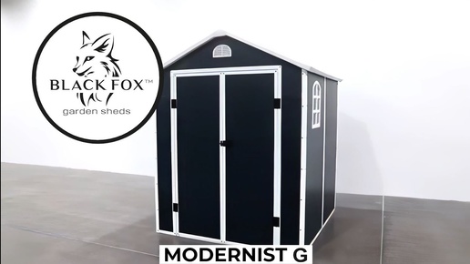 Удивительные возможности пластикового сарая: хозблок премиум класса BlackFox MODERNIST G меняет все представления!