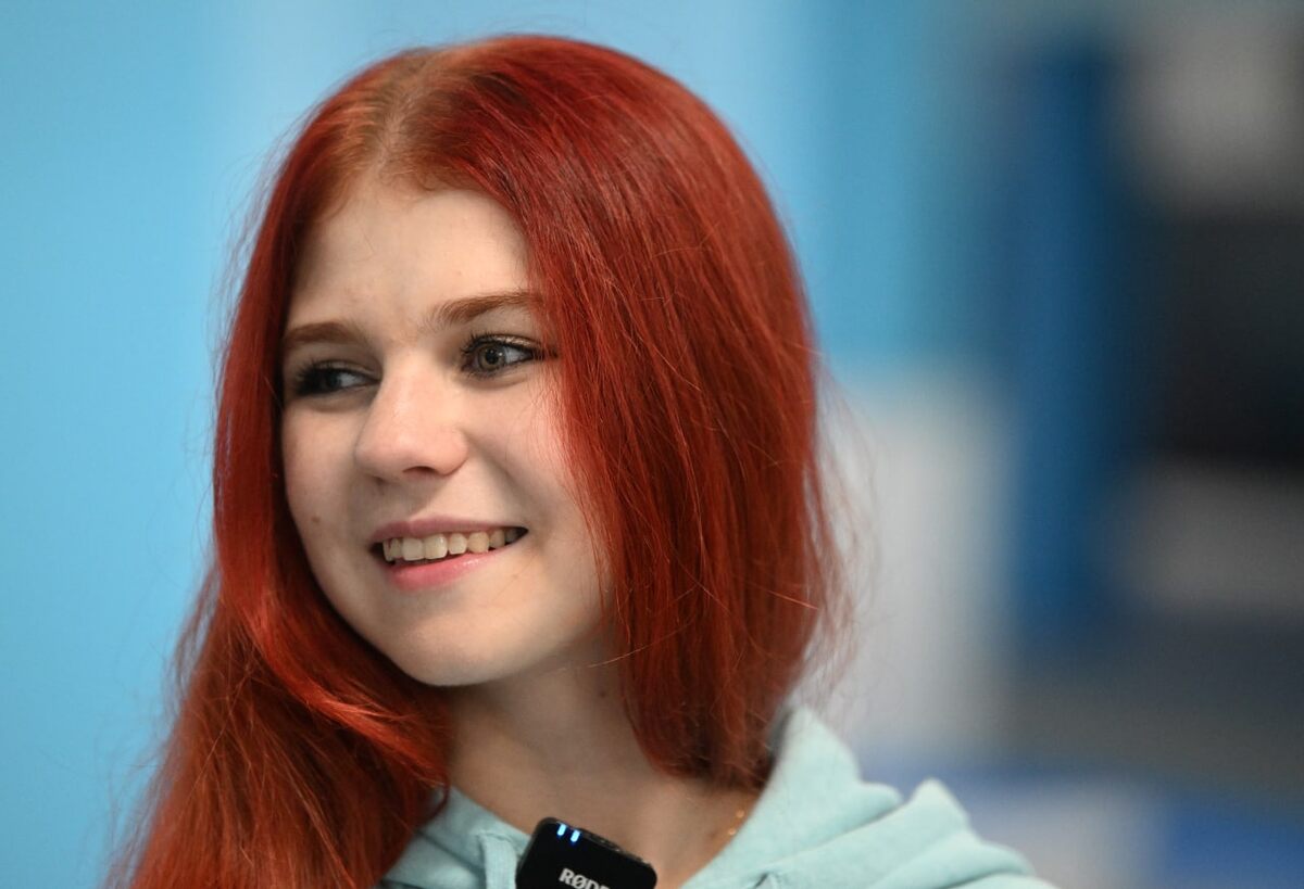 Макар игнатов и саша трусова фото Александра Трусова и Макар Игнатов" видео создано в Шедевруме