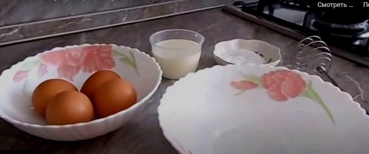Ингредиенты для омлета