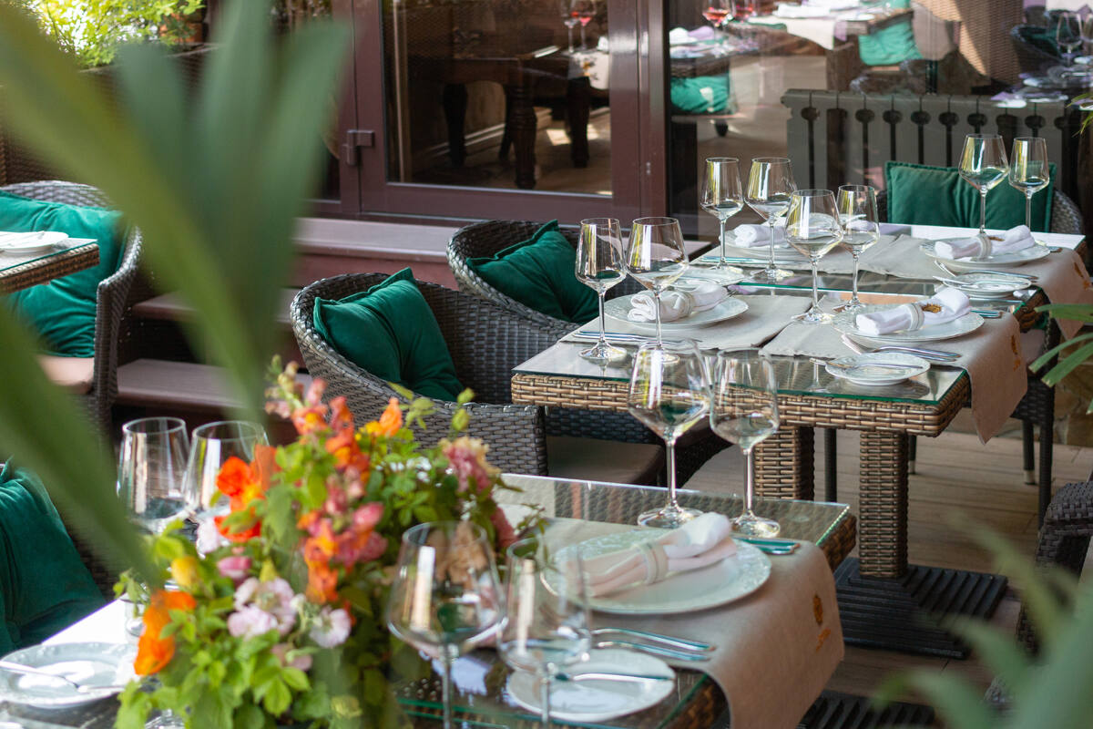 Веранда ресторана Sabor de la Vida