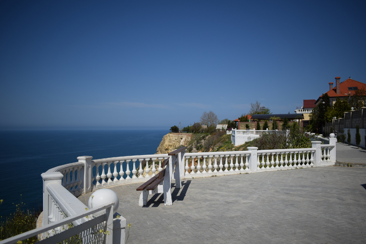 «Грот Дианы». Смотровая площадка. Фотография автора статьи. 