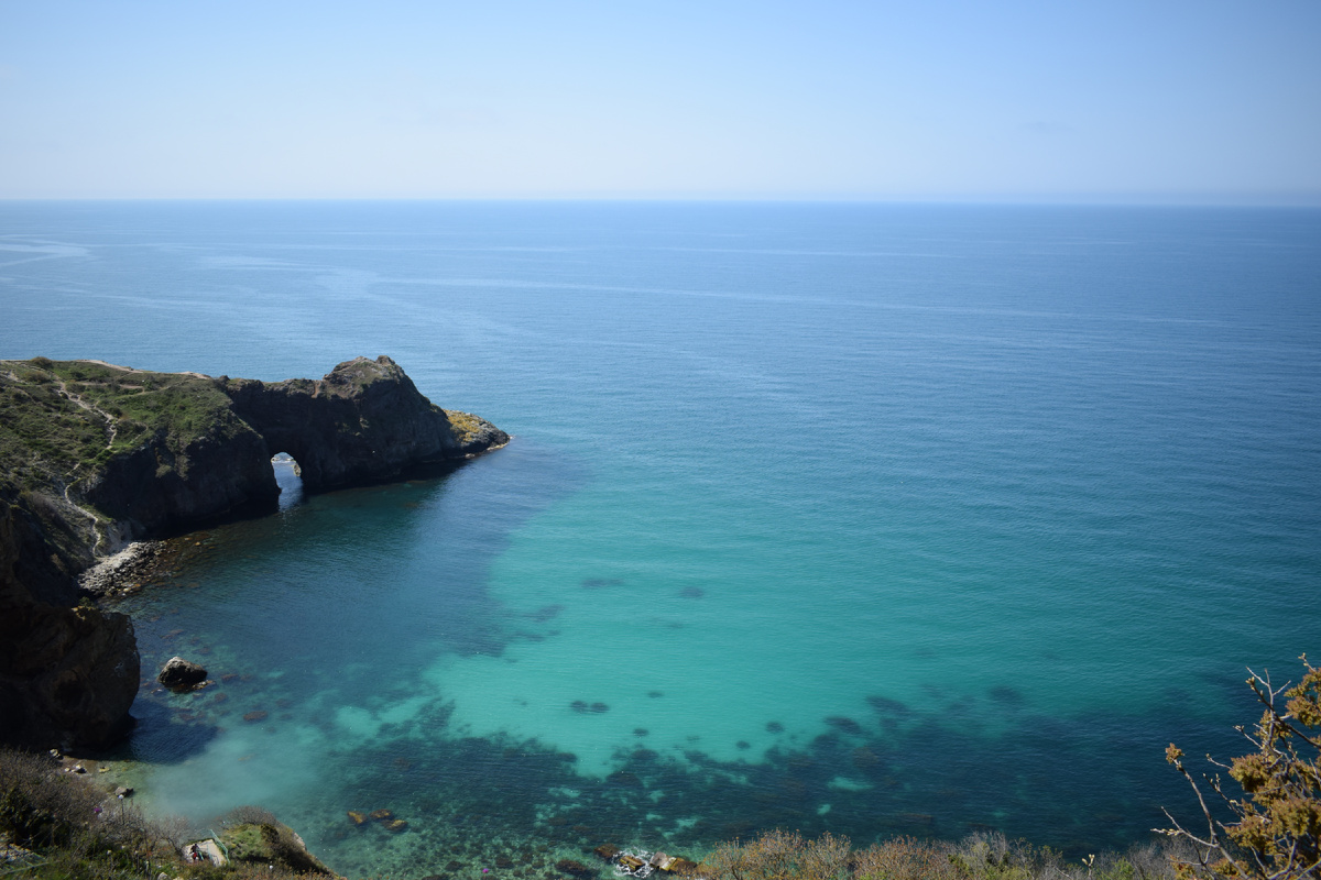 Панорамный вид «Грот Дианы». Фотография автора статьи.