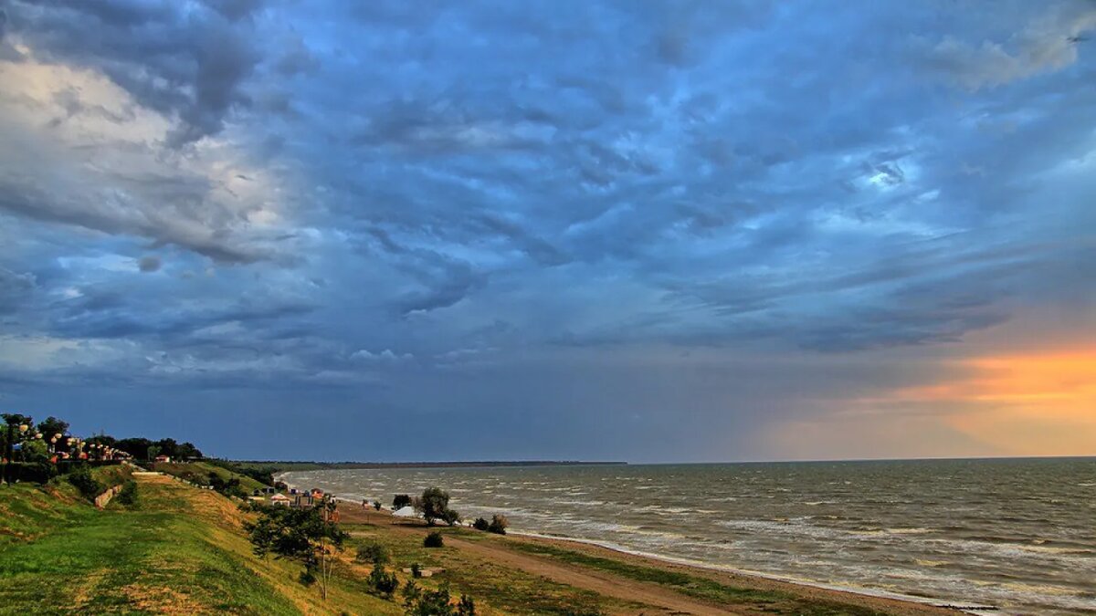    Азовское море.