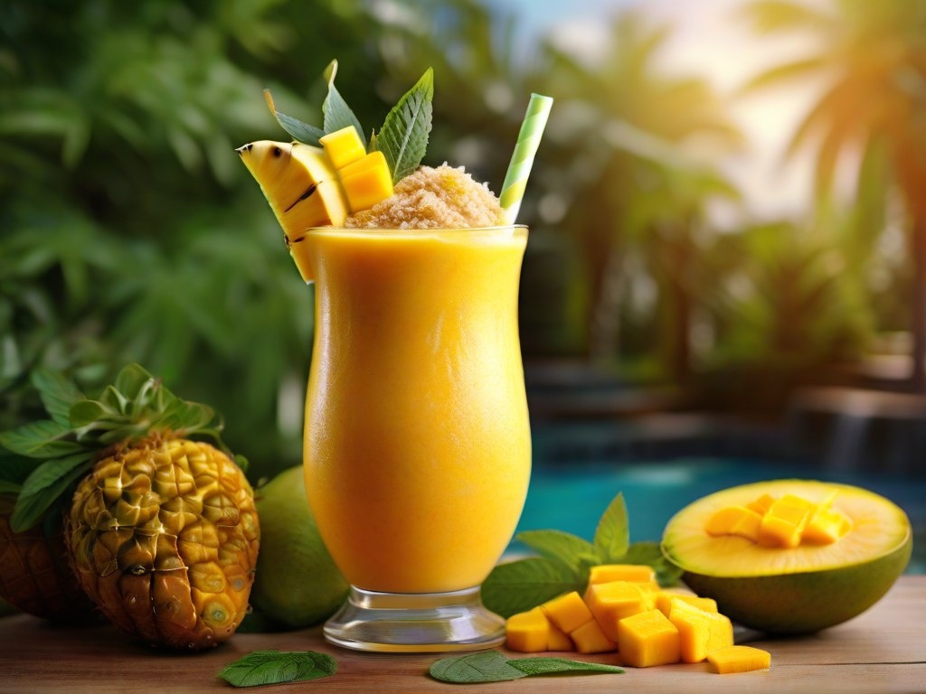 Смузи "Тропический рассвет"