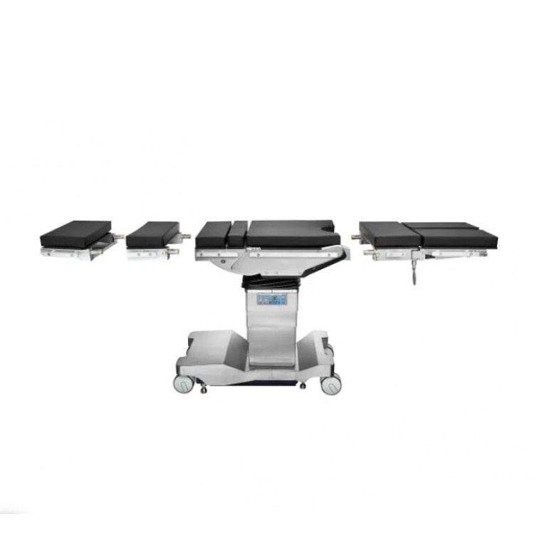 Электрогидравлический операционный стол ЕТ 800 имеет модульную конструкцию, вы сами по своему желанию можете изменять количество секций и менять местами положение головной и ножной секции. Специальные удлиняющие секции также расширяют функционал операционного стола.