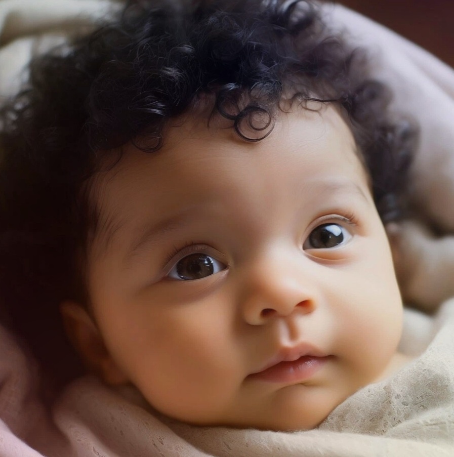 Ромео развернул плед, и глазам его родителей предстал крошечный младенец (нейросеть)