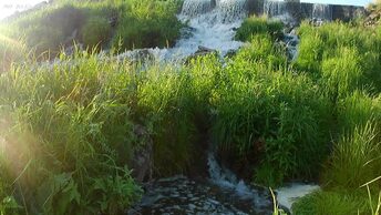 Водопады Свердловской области: Глинский водопад