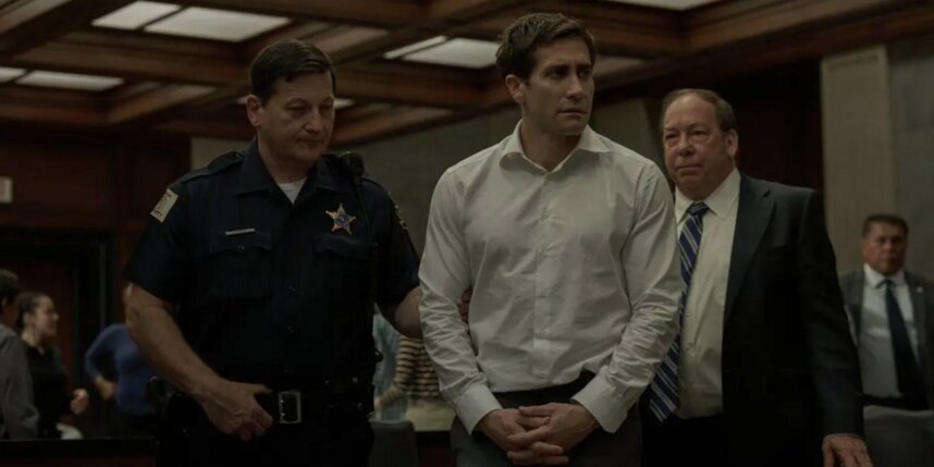    Прокурор Расти (Джейк Джилленхол) становится главным подозреваемым в убийстве своей коллеги и любовницы. Apple TV+.