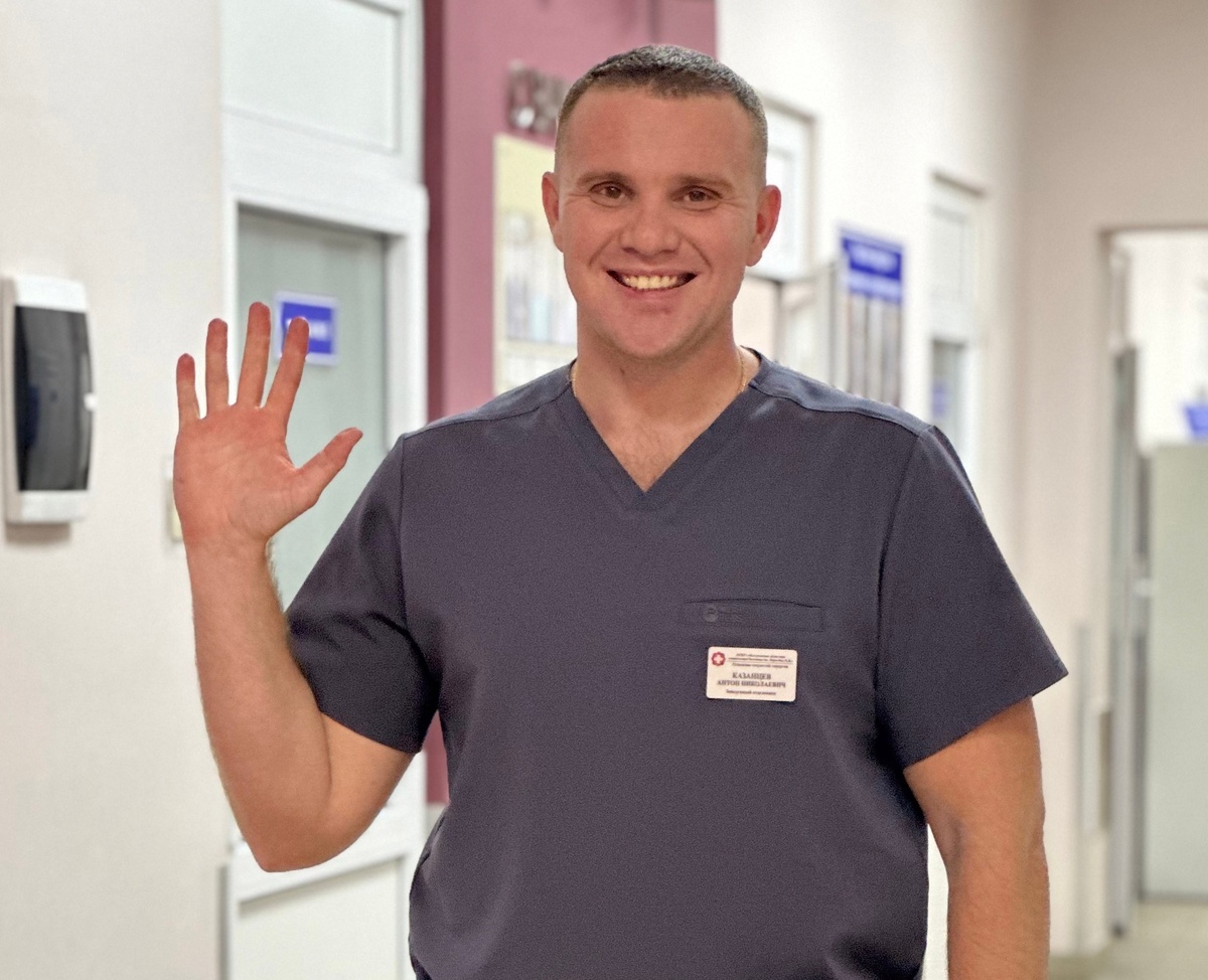 Антон Казанцев. Врач. Фото из интернета