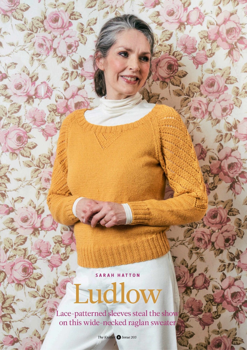 Джемпер «Ludlow». «The Knitter» №203 2024г.