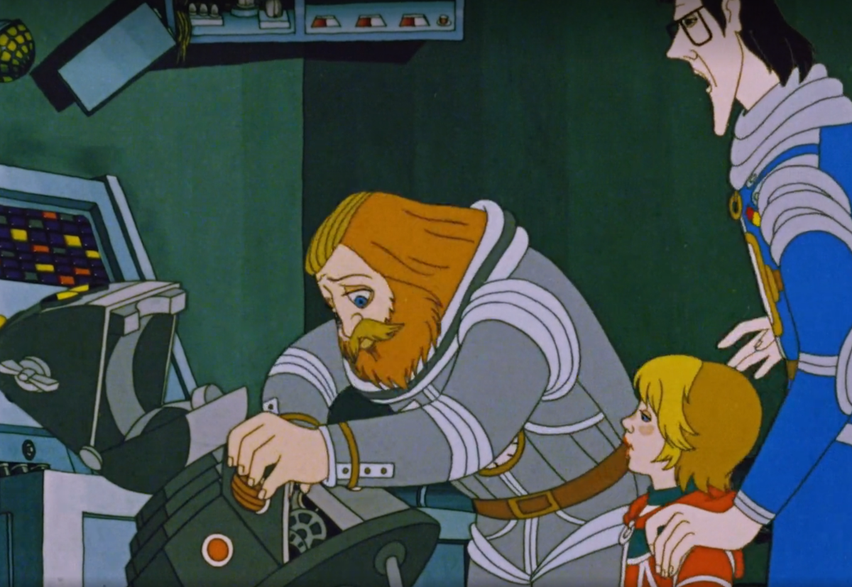 Скриншот из мультфильма «Тайна третьей планеты»