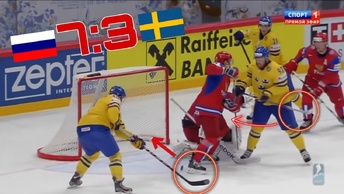 ⚡️Сборная России проигрывала Швеции 1:3, но потом случилось это