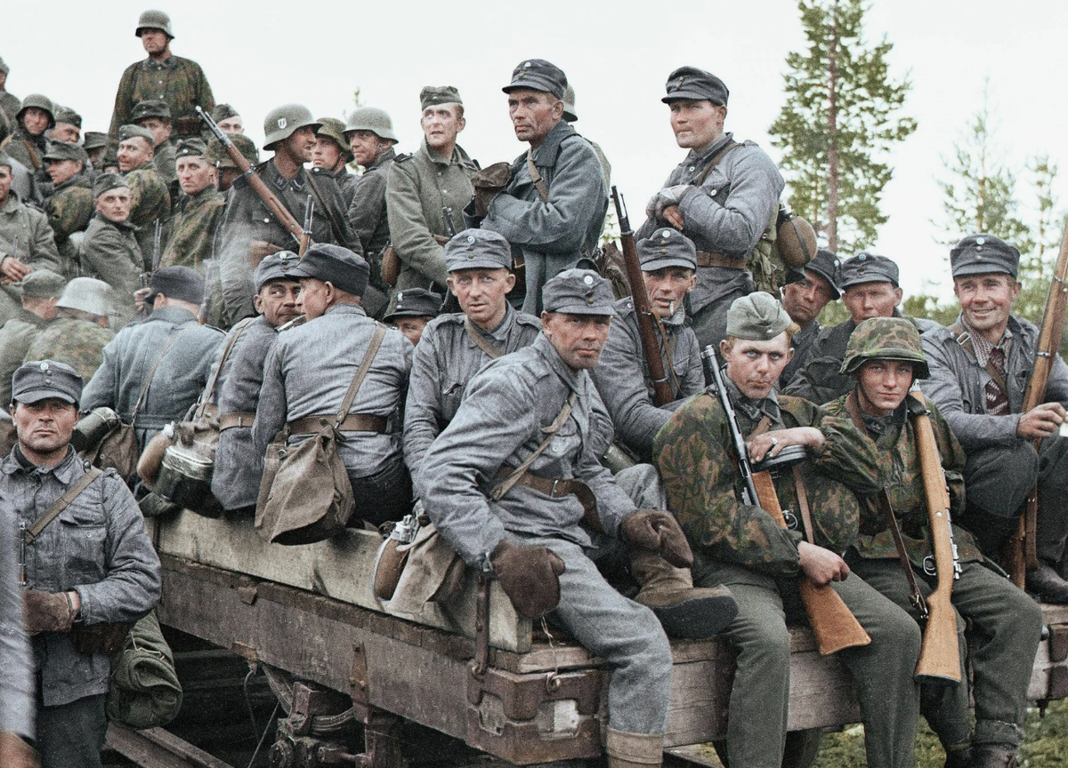 Финские солдаты