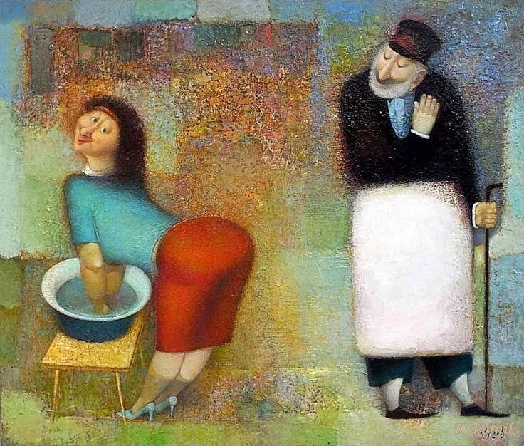 Современная грузинская живопись. Поти, Грузия