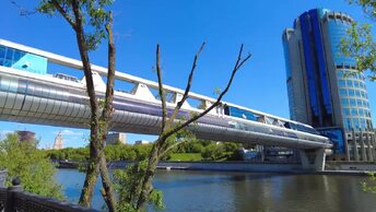 Прогулки по Москве, по Краснопресненской набережной