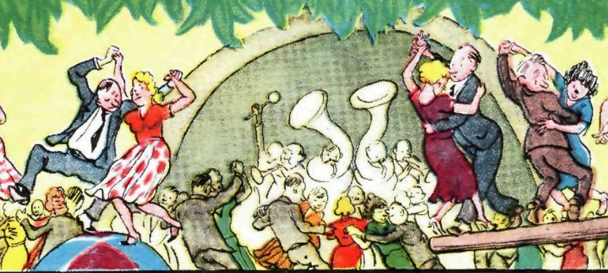 Художник И. Семенов журнал "Крокодил" №18 1952